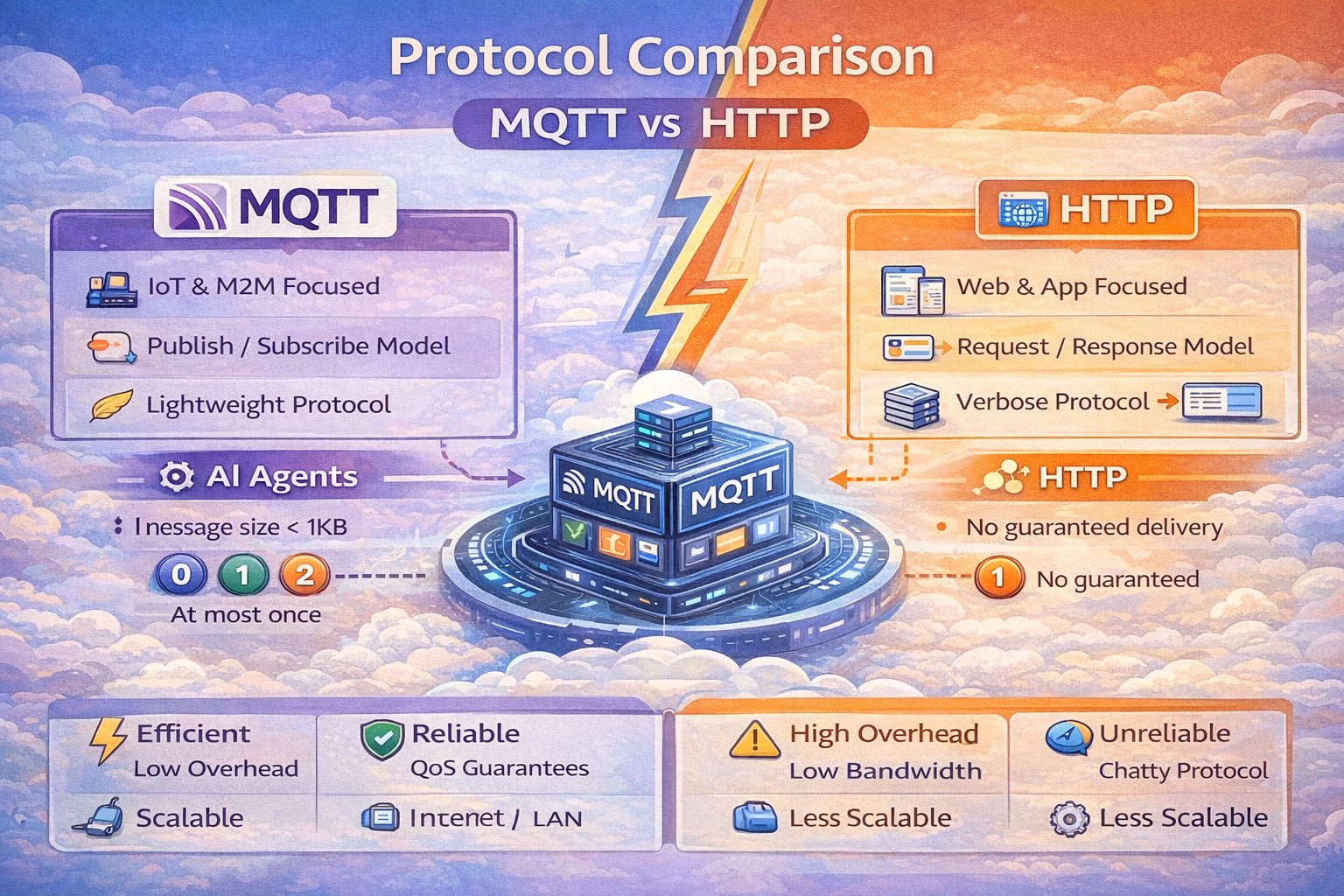 MQTT vs. HTTP: Choosing the Right Protocol for Your IoT Project